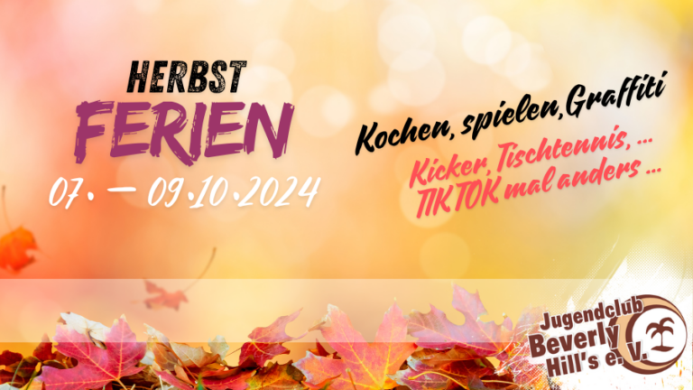 HERBSTFERIEN – Let’s fetz