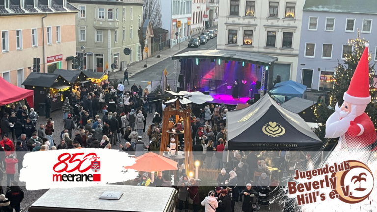 Jugendclub auf Weihnachtsmarkt dabei